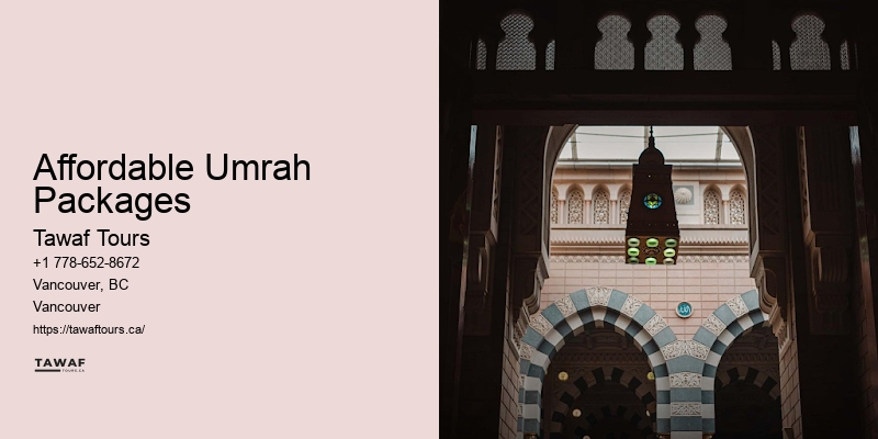 Vancouver Umrah flight specials