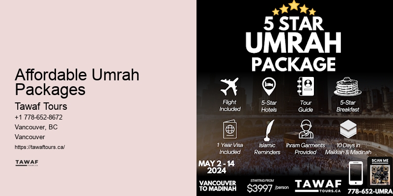 Quick Umrah Booking Services