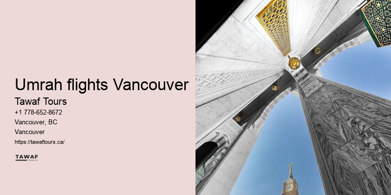 Vancouver to Mecca Umrah Packages