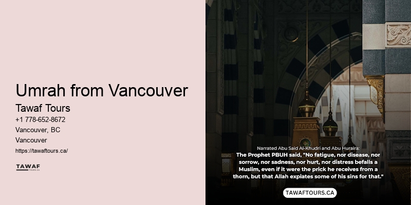 Vancouver Umrah Spiritual Tour Packages