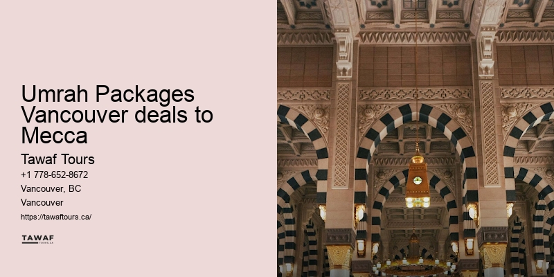 Umrah Tours Vancouver deals to Mecca