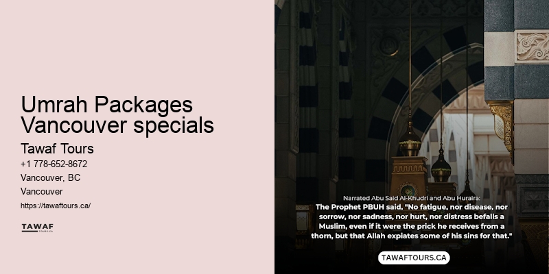 Vancouver Umrah flights deals