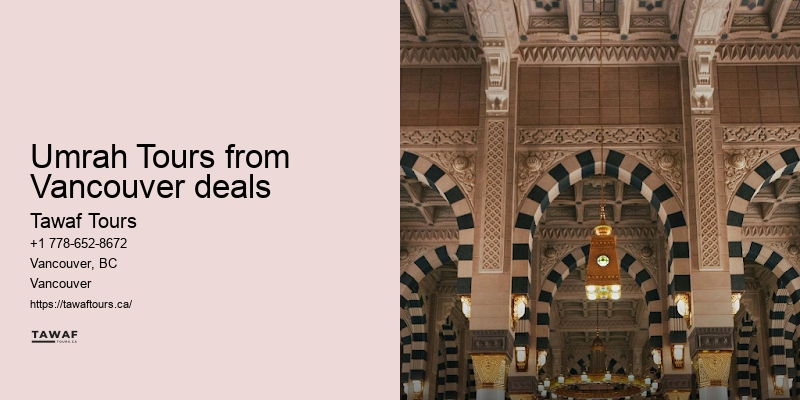 Vancouver Umrah tours deals to Mecca