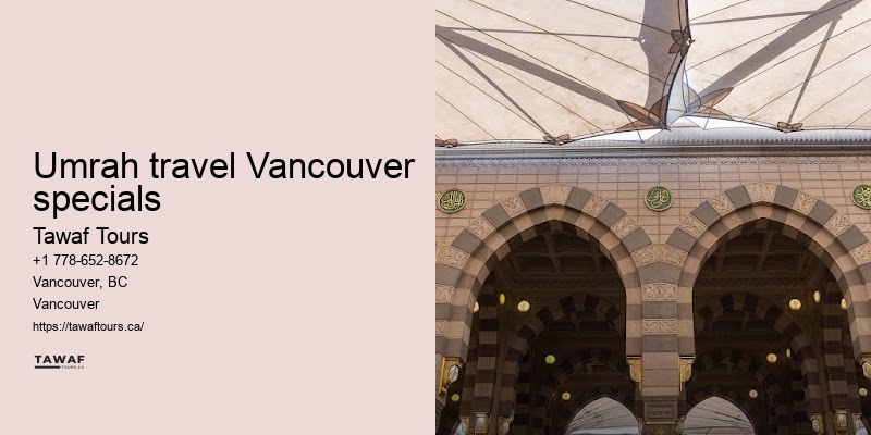 Vancouver Umrah Packages for Couples