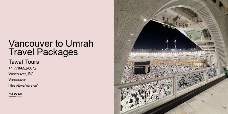 Umrah Packages from Vancouver deals