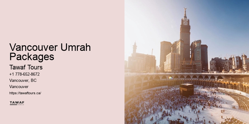 Umrah Tours from Vancouver