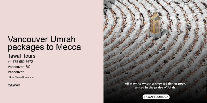 Umrah Packages Vancouver tours