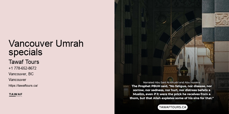 Umrah Packages Including 5-star Accommodation Vancouver