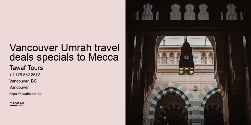 Umrah Packages from Vancouver specials