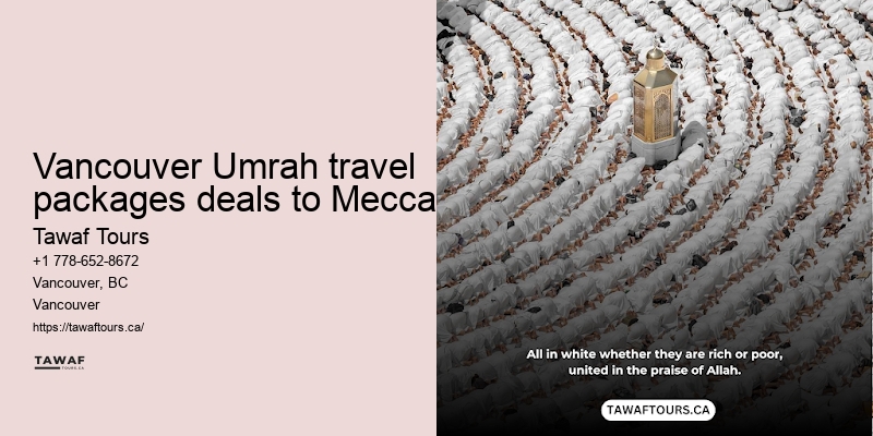Vancouver Umrah vacation packages