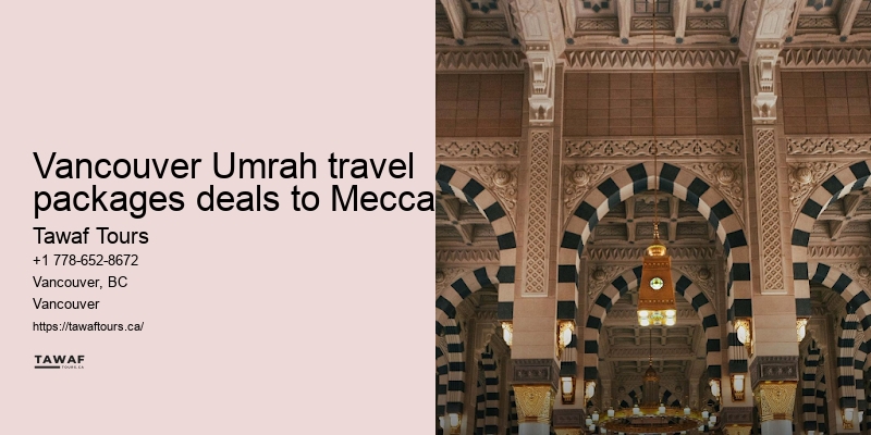 Vancouver Umrah packages to Mecca