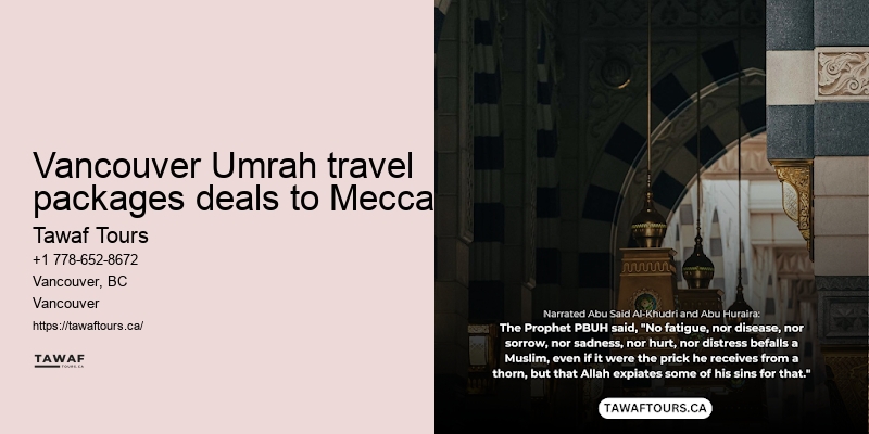 Umrah Tours Vancouver packages