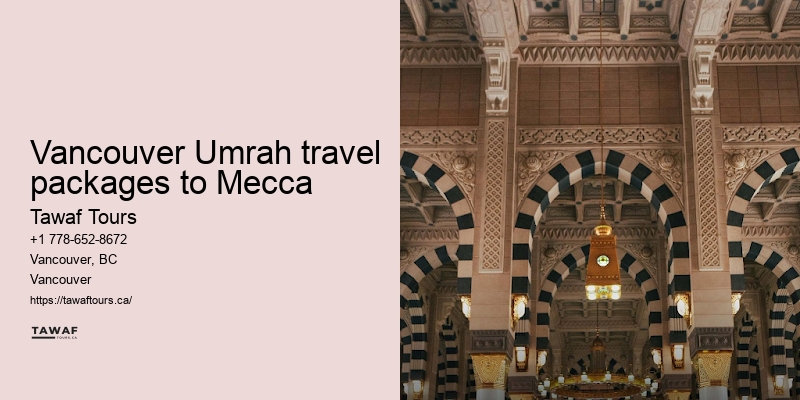 Umrah Packages Including Flights Vancouver