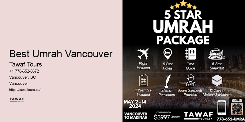 Budget Umrah packages Vancouver