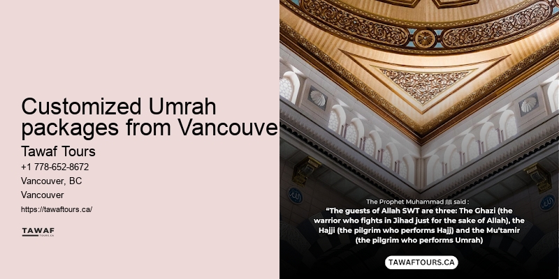 Vancouver Umrah travel destination highlights