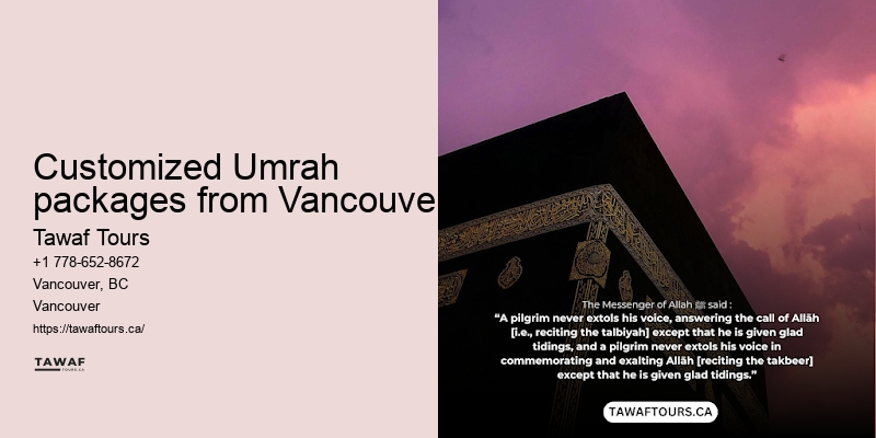 Vancouver Umrah trip planner