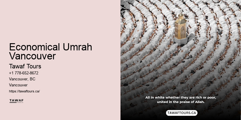 Vancouver Umrah travel package convenience