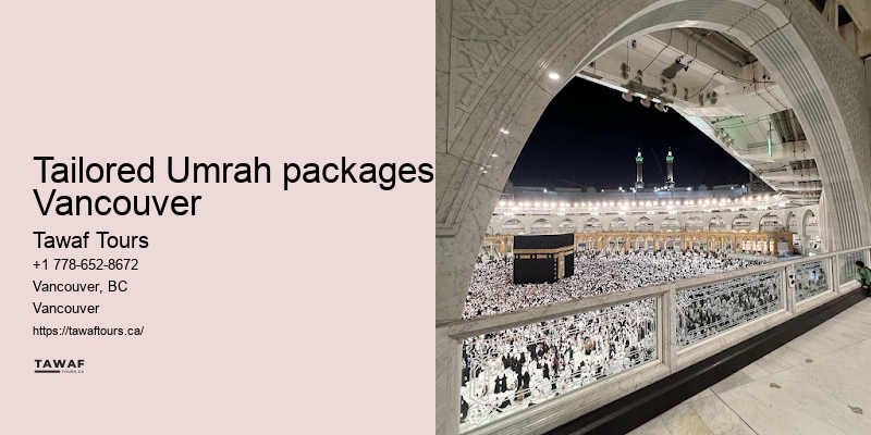 Tawaf Tours Vancouver Umrah package prices