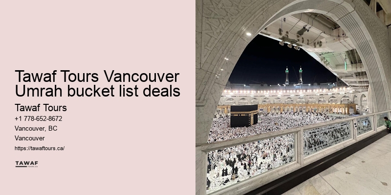 Vancouver Umrah pilgrimage assistance