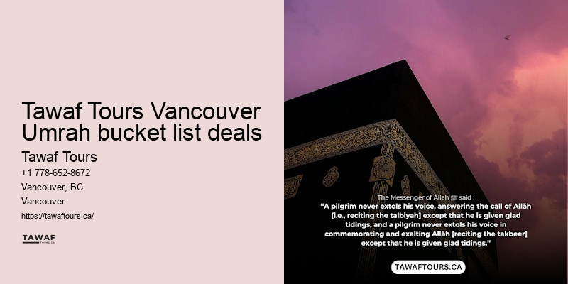 Umrah trip Vancouver