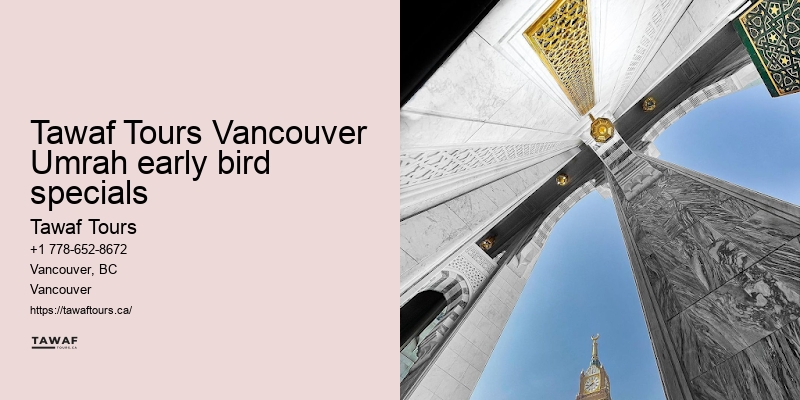 Tawaf Tours Umrah pilgrimage tour operator Vancouver