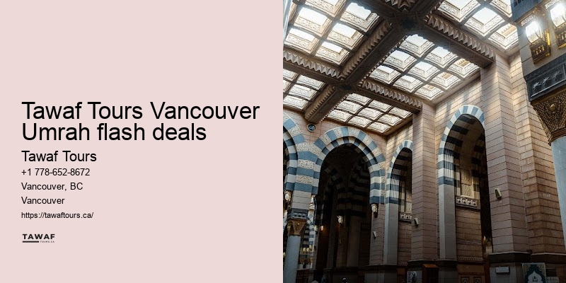 Vancouver Umrah travel deals booking