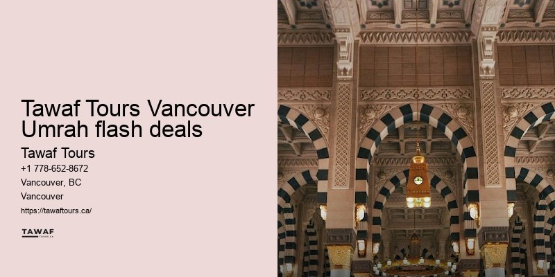 Umrah travel packages from Vancouver