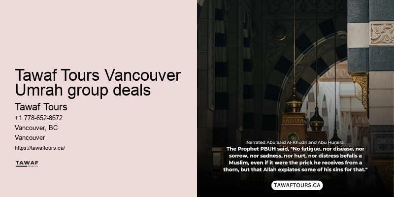 Vancouver Umrah pilgrimage tour operators