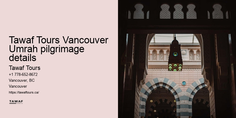 Vancouver Umrah pilgrimage coordinator