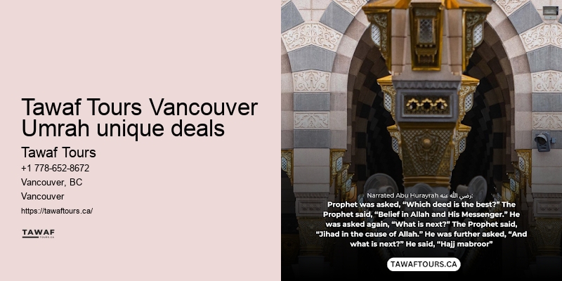 Vancouver Umrah travel agency
