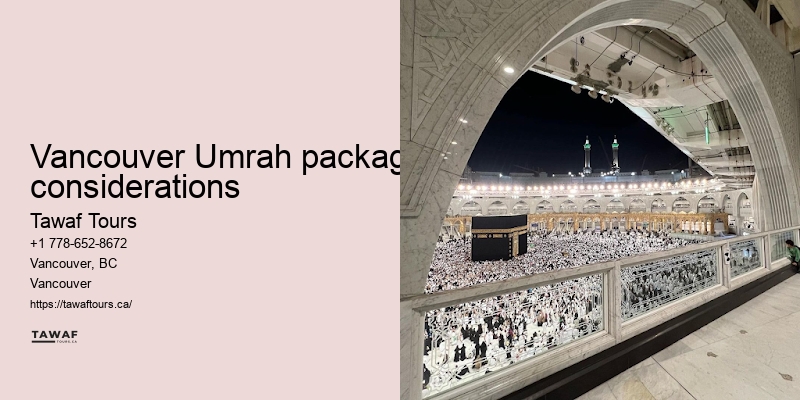 Tawaf Tours Vancouver Umrah group deals