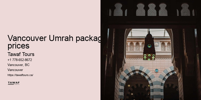 Tawaf Tours Vancouver Umrah package planner