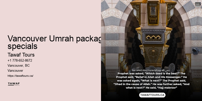 Affordable Umrah Vancouver 2024