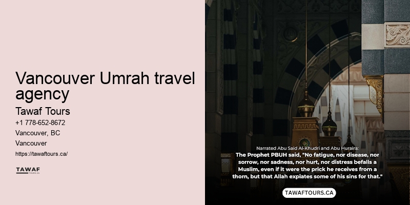Vancouver Umrah flights and accommodations