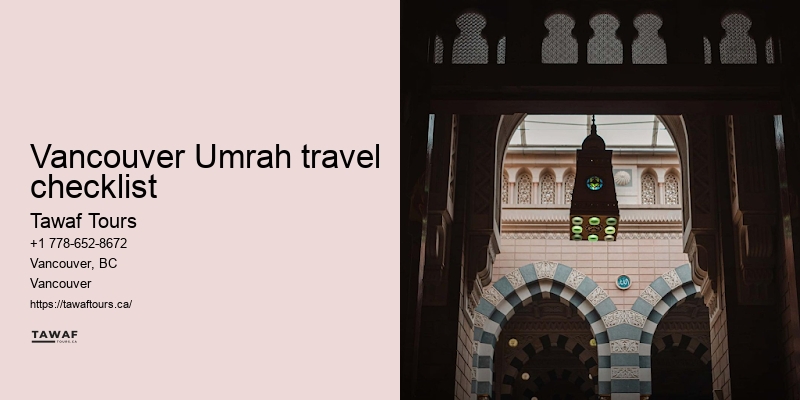 Vancouver to Mecca Umrah journey