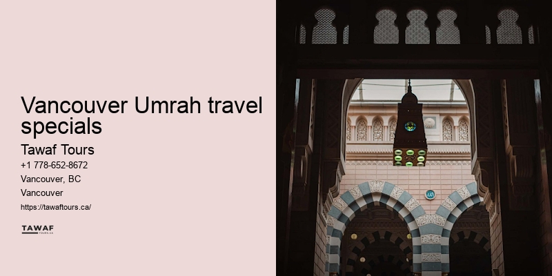 Vancouver Umrah travel discounts 2024