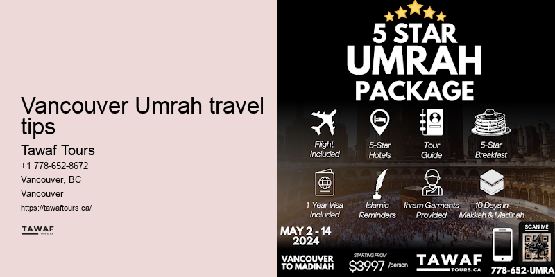 Tawaf Tours Vancouver Umrah trip planner