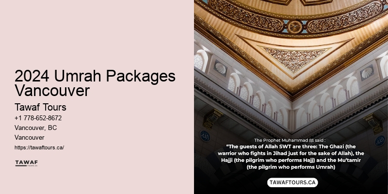 Discounted Umrah Travel 2024 Umrah Packages Vancouver