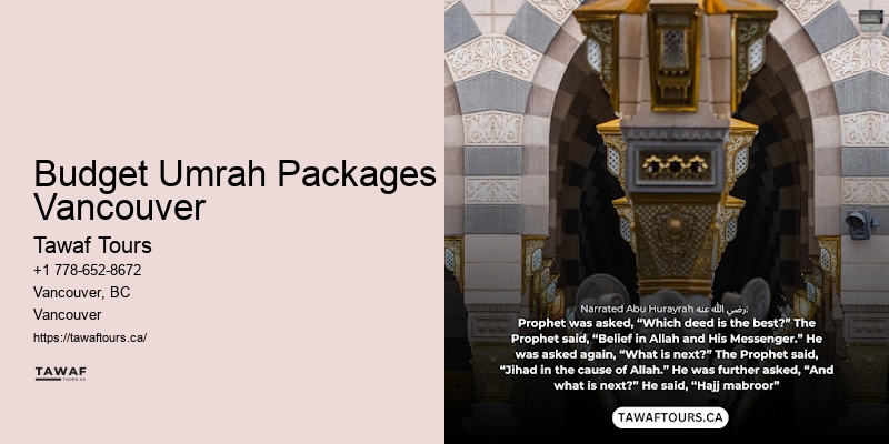 Affordable Umrah Deals 2024 Budget Umrah Packages Vancouver