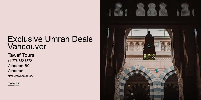 Exclusive Umrah Deals Vancouver Luxury Umrah Experiences