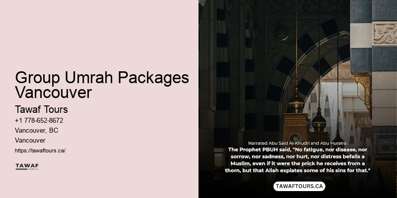 Group Umrah Packages Vancouver Umrah Service Providers