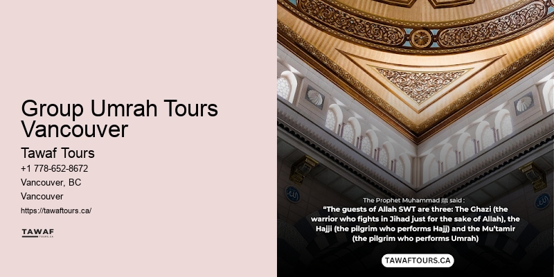 Group Umrah Tours Vancouver Umrah Travel Packages