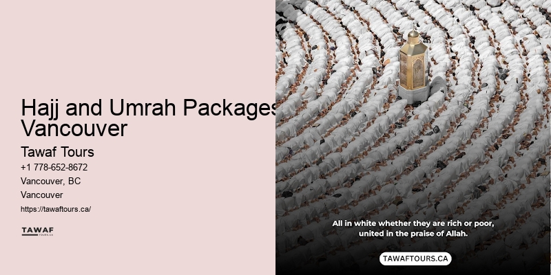 Hajj and Umrah Packages Vancouver Umrah Trip Packages