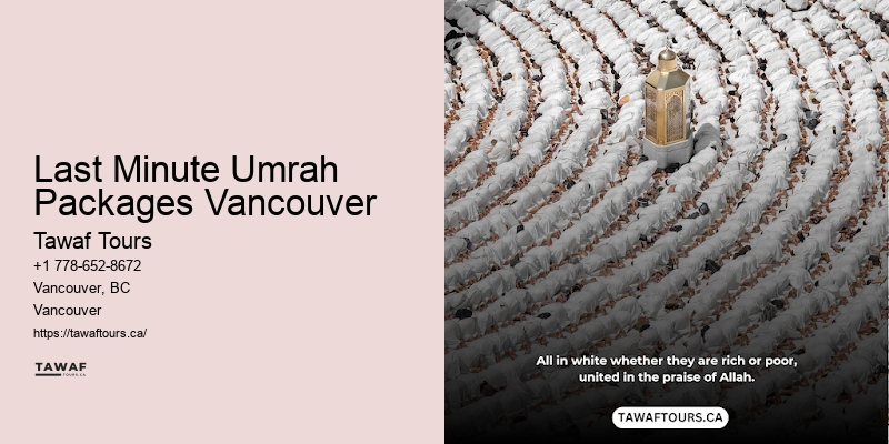Last Minute Umrah Packages Vancouver Business Class Umrah Packages