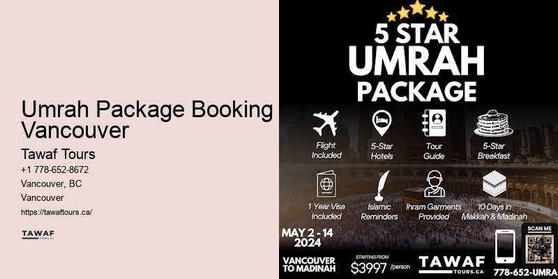 Umrah Package Booking Vancouver Fall Umrah Packages