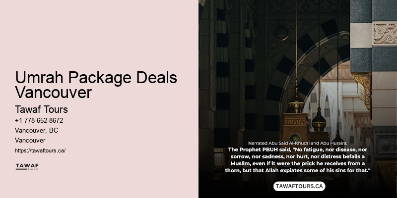 Umrah Package Deals Vancouver Umrah Early Bird Offers