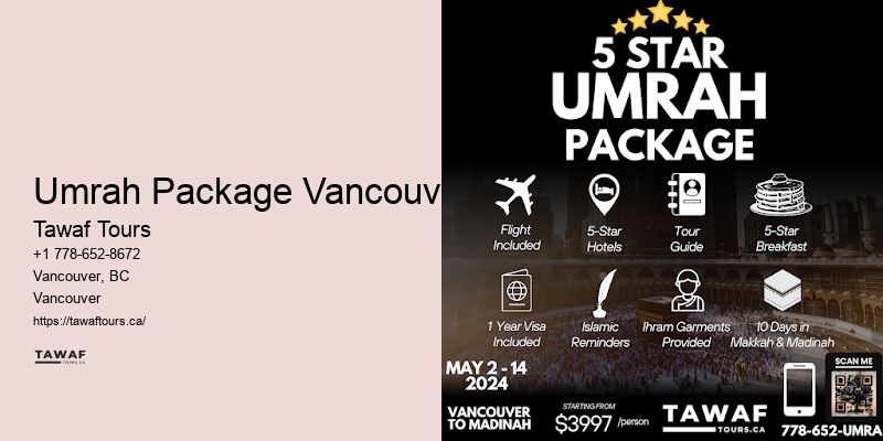 Umrah Package Vancouver Spiritual Tours
