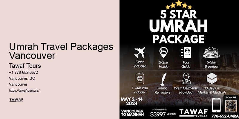 Custom Umrah Tours Umrah Travel Packages Vancouver BC