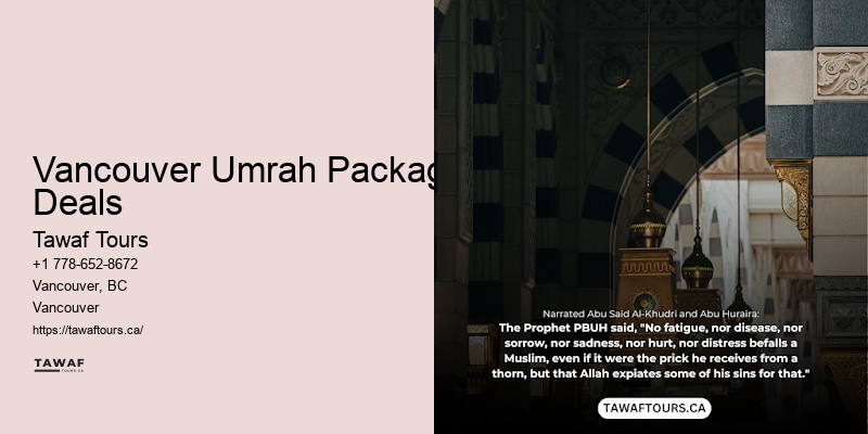Vancouver Umrah Package Deals Religious Travel Packages