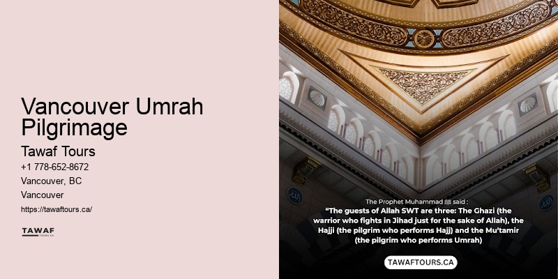 Umrah Travel Promotions Vancouver Umrah Pilgrimage